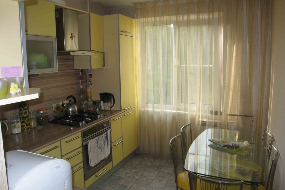 Минимализм американская кухня краска Deluxe, ДСП 1м Вариант 1361