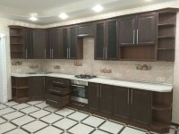 Барокко итальянская кухня стекло Germes, ДСП 1м Вариант 971