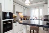 Классическая европейская кухня стекло Germes, ДСП 1м Вариант 1014