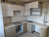 Барокко европейская пластик кухня Germes, ДСП 1м Вариант 412