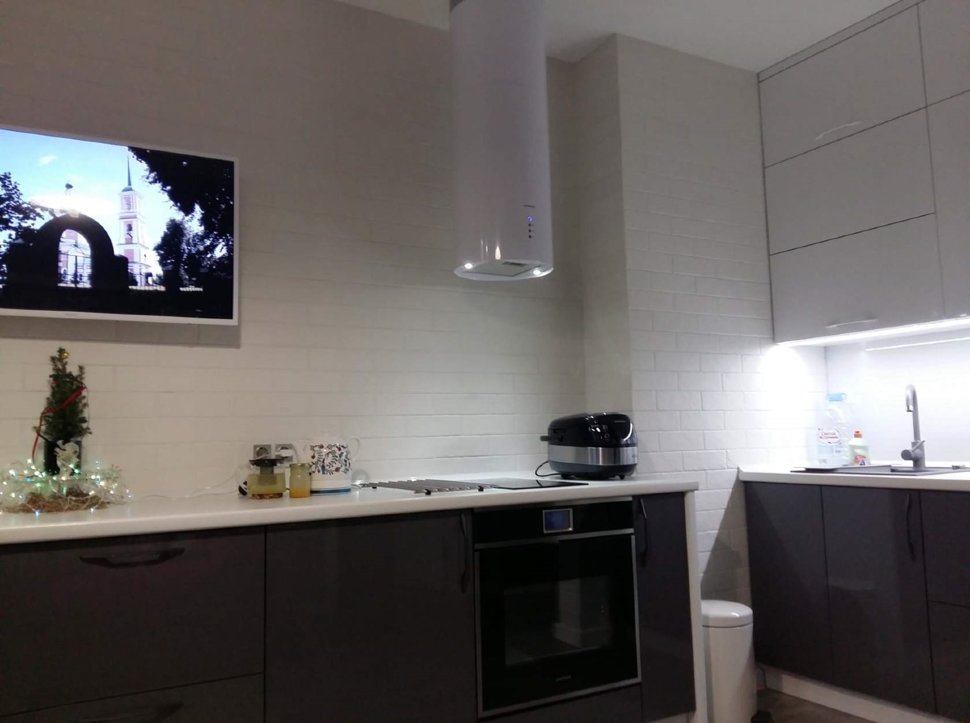 Барокко европейская пластик кухня Germes, ДСП 1м Вариант 410