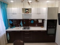 Модерн американская пластиковая кухня Germes, ДСП 1м Вариант 580