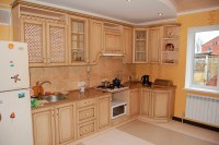 Рококо восточная фрезерованный мдф кухня Deluxe, ДСП 1м Вариант 1962