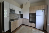 Красная кухня 2 метра угловая Germes ДСП, МДФ 1 метр Вариант 2402