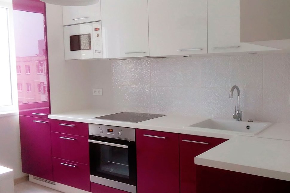 Барокко американская крашенная кухня Germes, ДСП 1м Вариант 102