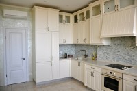 Барокко американская кухня стекло Deluxe, ДСП 1м Вариант 2107