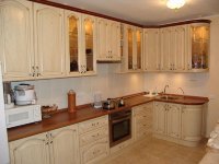 Рококо итальянская рамочный мдф кухня Germes, ДСП 1м Вариант 852