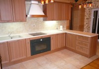 Класcика европейская стеклянная кухня Germes, ДСП 1м Вариант 1005