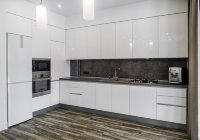 Классическая американская пластик кухня Germes, ДСП 1м Вариант 488