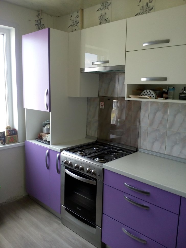 Лофт европейская кухня краска Germes, ДСП 1м Вариант 232