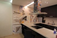 Прованс восточная пластиковая кухня Germes, ДСП 1м Вариант 621