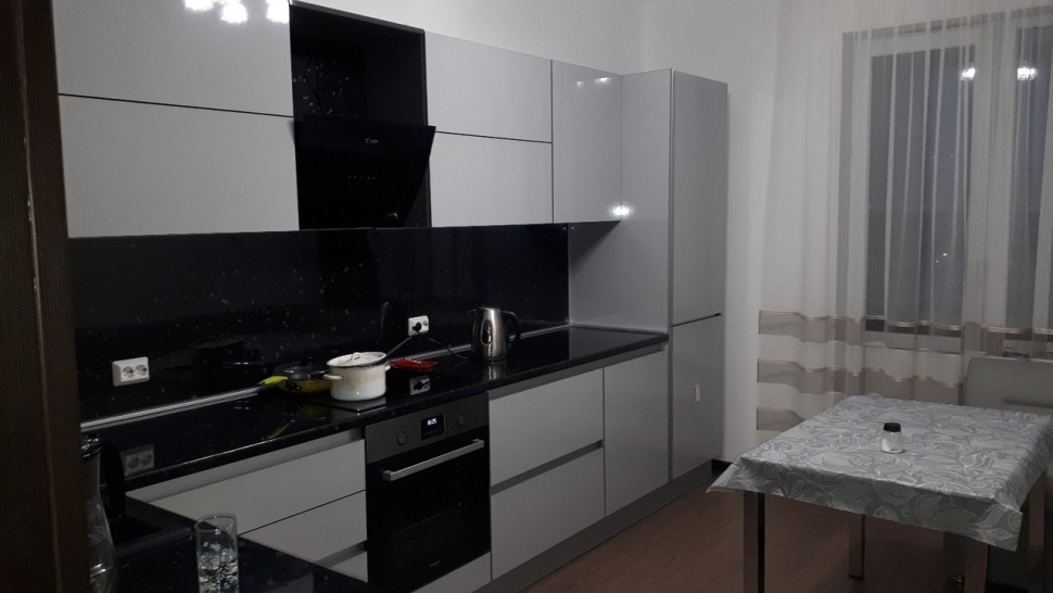 Фиолетовая кухня 2 метра угловая Germes ДСП, МДФ 1 метр Вариант 2519