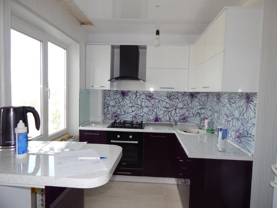 Кантри итальянская пластик кухня Germes, ДСП 1м Вариант 451