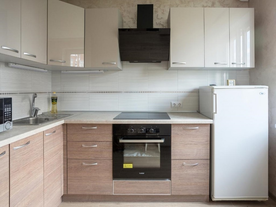 Рококо американская пластиковая кухня Deluxe, ДСП 1м Вариант 1749