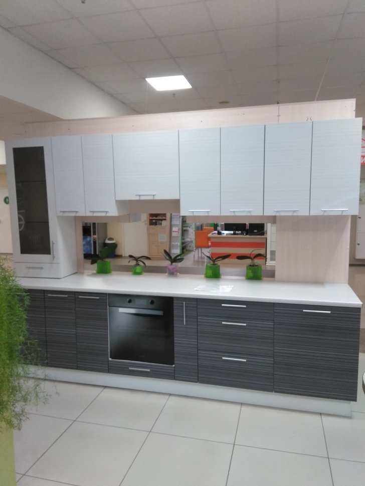 Лофт американская пленочная кухня Germes, ДСП 1м Вариант 921