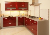 Прованс немецкая кухня шпон Deluxe, ДСП 1м Вариант 1446