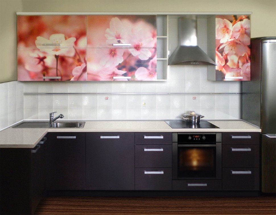 Класcика итальянская кухня пленка Germes, ДСП 1м Вариант 907