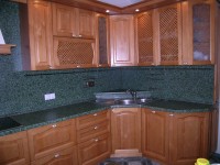 Модерн итальянская фрезерованный мдф кухня Deluxe, ДСП 1м Вариант 1928