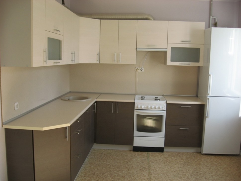 Рококо американская пластиковая кухня Deluxe, ДСП 1м Вариант 1750