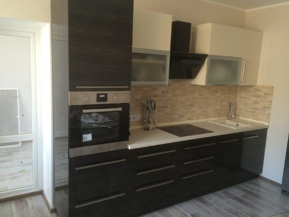 Минимализм американская кухня краска Germes, ДСП 1м Вариант 251