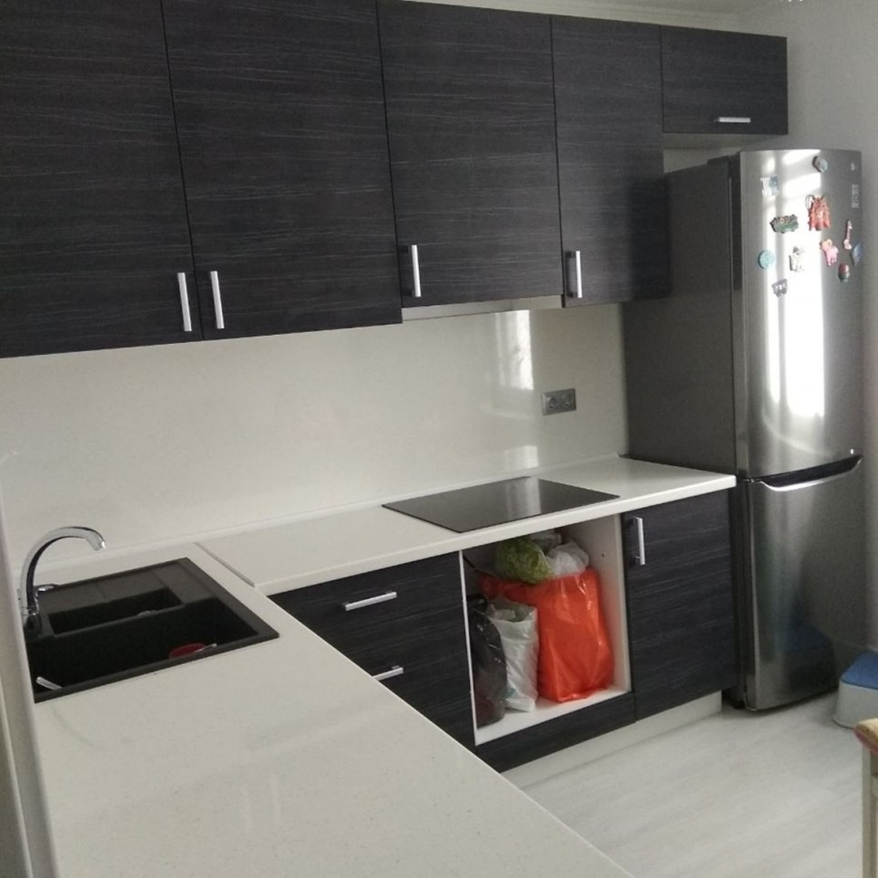 Класcика восточная пластик кухня Deluxe, ДСП 1м Вариант 1565