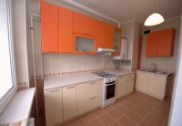 Минимализм американская кухня краска Germes, ДСП 1м Вариант 255