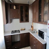 Минимализм итальянская стеклянная кухня Deluxe, ДСП 1м Вариант 2197