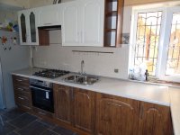 Классическая восточная рамочный мдф кухня Germes, ДСП 1м Вариант 746