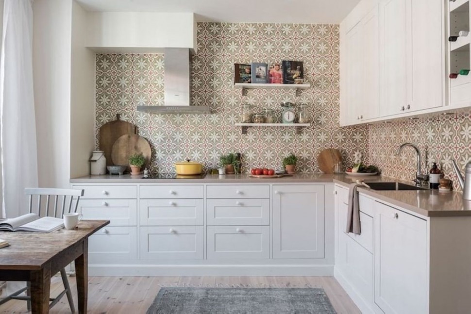 Жёлтая кухня 4 метра угловая Germes ДСП, МДФ 1 метр Вариант 2329