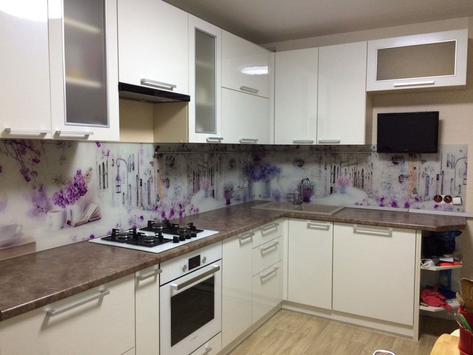 Класcика восточная пластик кухня Deluxe, ДСП 1м Вариант 1566