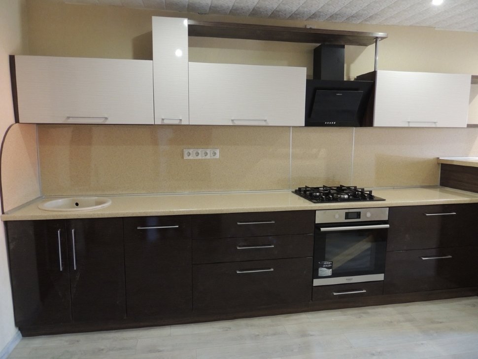 Рококо американская пластик кухня Germes, ДСП 1м Вариант 639