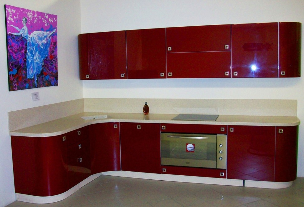 Классическая европейская кухня краска Deluxe, ДСП 1м Вариант 1299