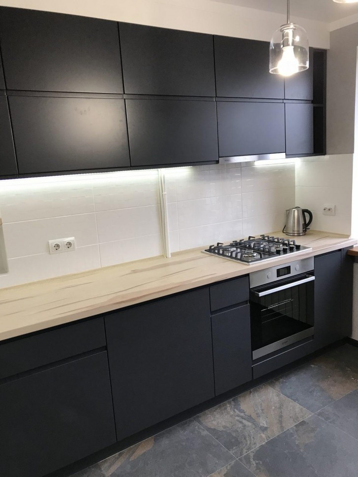 Барокко немецкая кухня краска Deluxe, ДСП 1м Вариант 1231