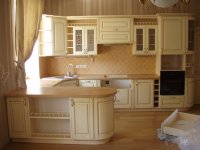 Прованс итальянская кухня из натурального дерева Germes, ДСП 1м Вариант 87