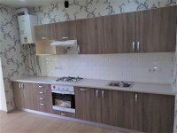 Рококо европейская пластиковая кухня Deluxe, ДСП 1м Вариант 1759