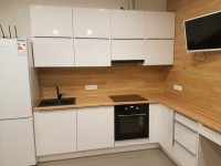 Лофт восточная пластиковая кухня Germes, ДСП 1м Вариант 533