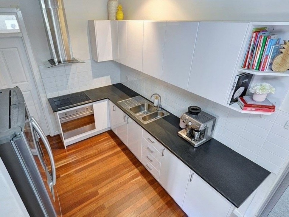 Белая кухня 5 метров угловая Germes ДСП, МДФ 1 метр Вариант 2272 Белая кухня 5 метров угловая Germes ДСП, МДФ 1 метр Вариант 2272